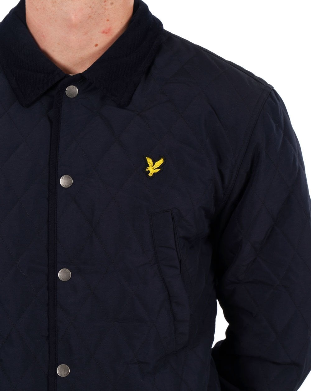 Lyle &amp; Scott Steppjacke Marineblau
