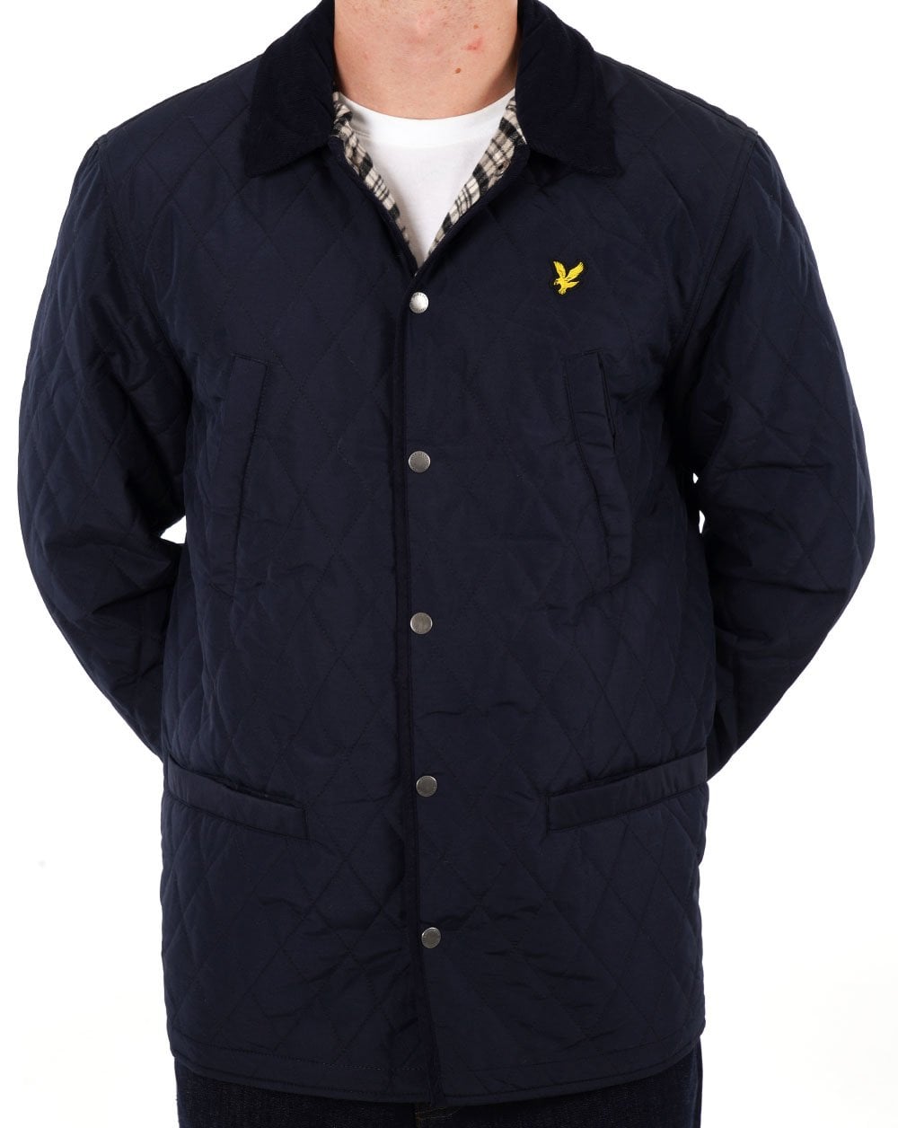 Lyle &amp; Scott Steppjacke Marineblau