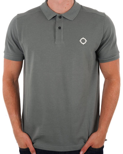 MA.STRUM Pique Polo Sedona Grau