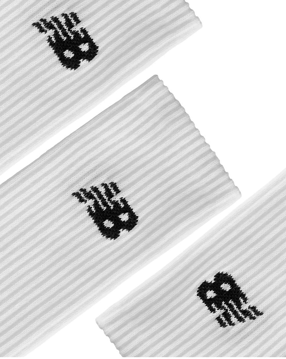 New Balance Everyday Crew Socken, 6er-Pack, Weiß