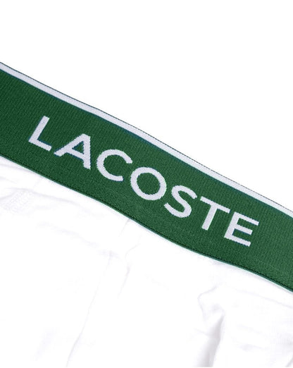 Lacoste – Dreierpack Boxershorts in Weiß