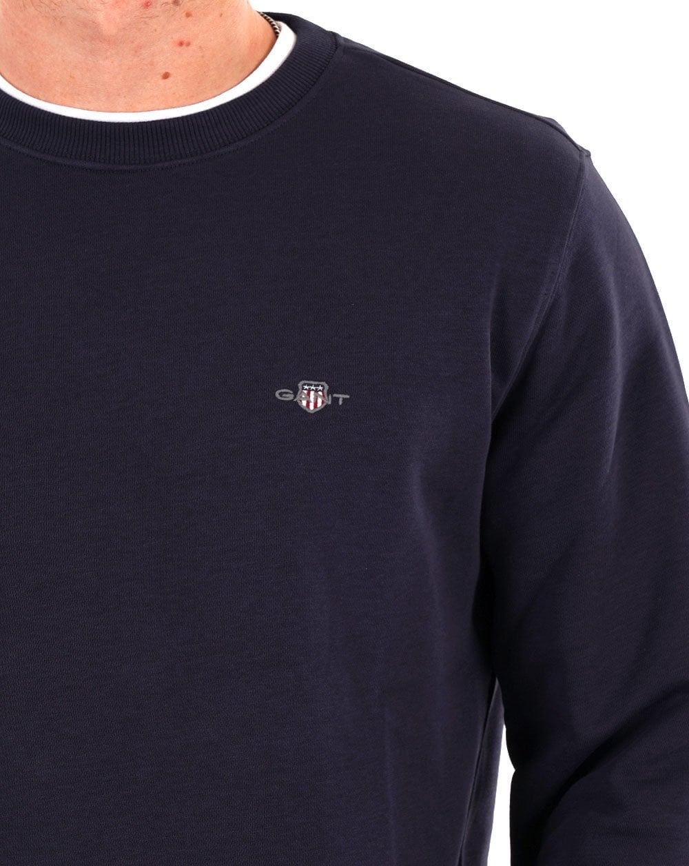 Gant Shield Crew Sweatshirt Marineblau