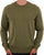 Lacoste Crew Neck Knit Jumper Khaki Green