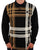 Trojan Oversize Check Panel LS Polo Black