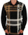 Trojan Oversize Check Panel LS Polo Black