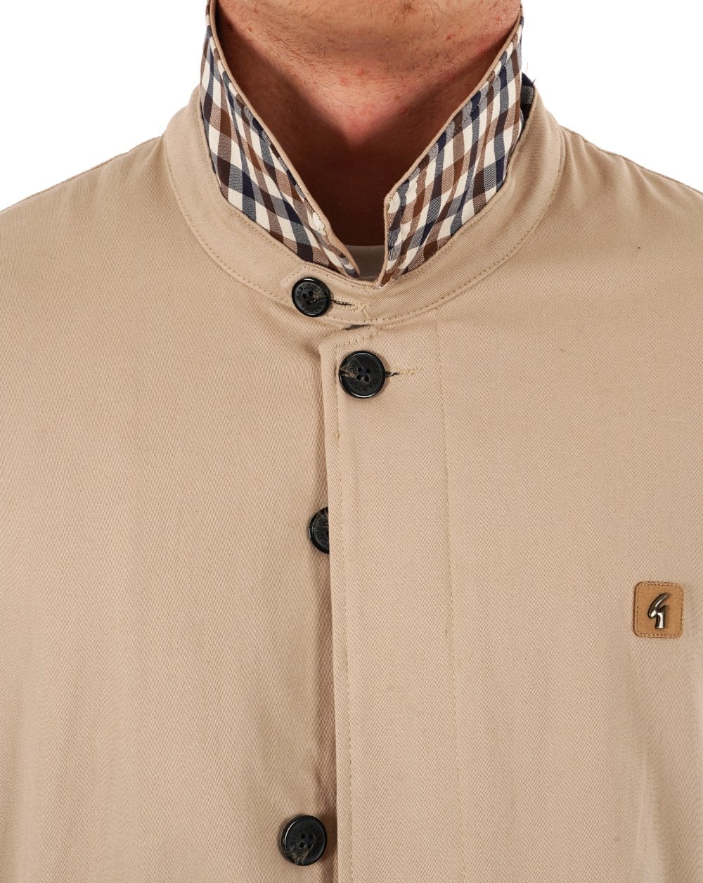 Gabicci Vintage Mac Stone Check Kragen
