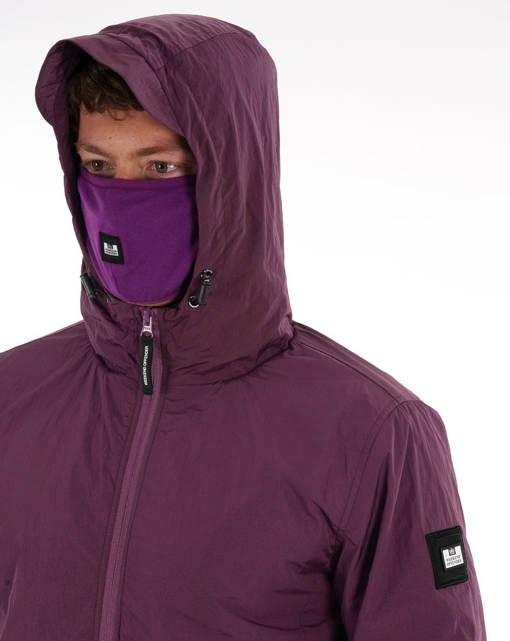 Weekend Offender Technikerjacke Beere