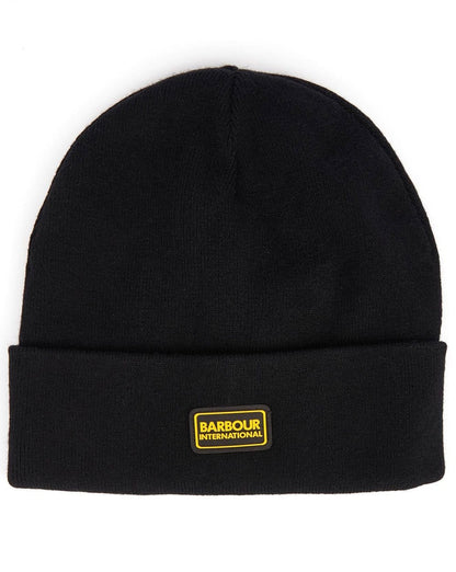 Barbour International Sensor Legacy Beanie Schwarz