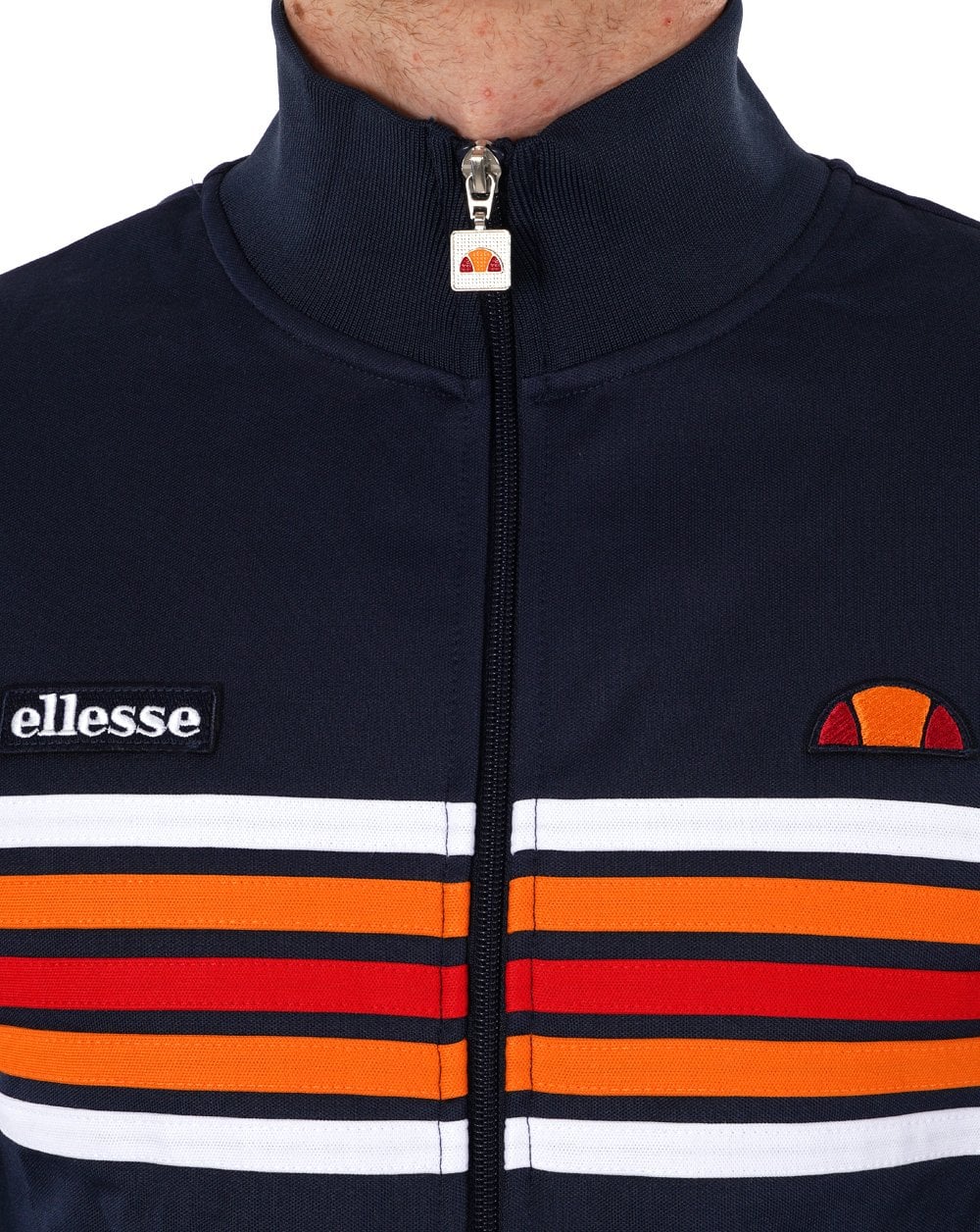 Ellesse – Elite – Trainingsjacke in Marineblau