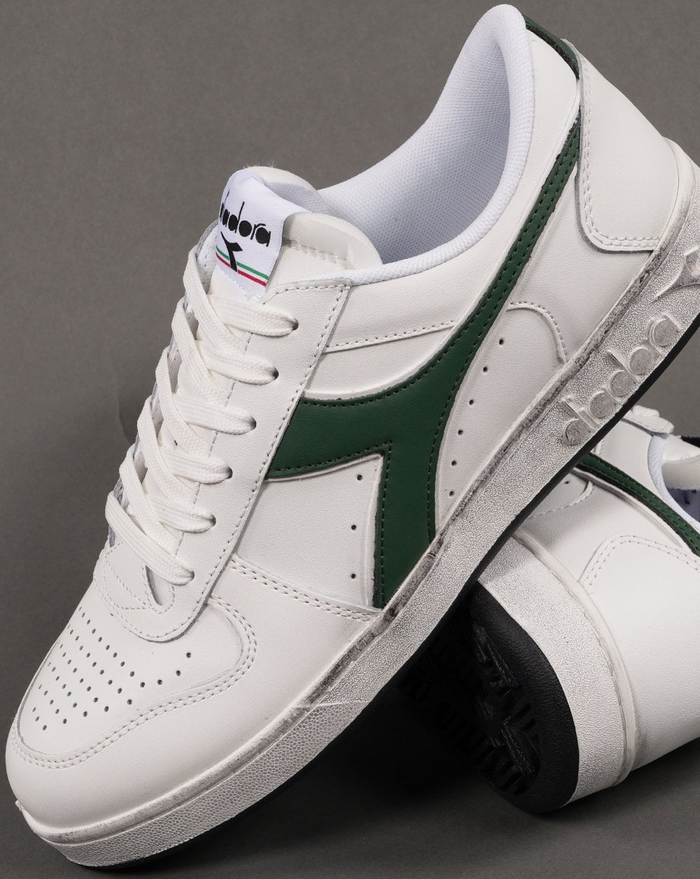Diadora Magic Basket Sneaker weiß/grün