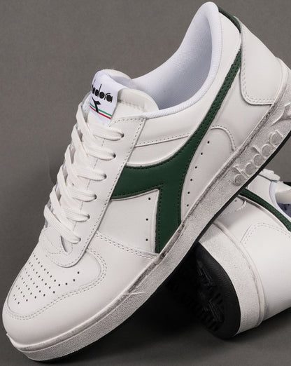 Diadora Magic Basket Sneaker weiß/grün