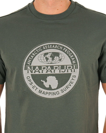 Napapijri Bollo T-Shirt Grün Urban