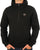 Napapijri Badge Half Zip Hoody Black