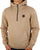 Napapijri Badge Half Zip Hoody Beige Rocky