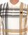 Trojan Oversize Check Panel LS Polo Ecru