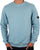 Barbour International Outline Badge Sweatshirt Concrete Blue