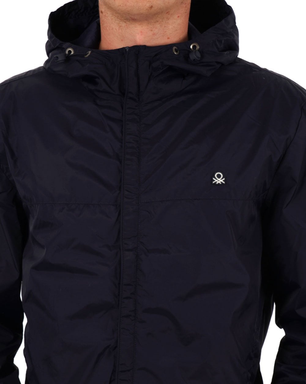 Benetton Defender Windjacke Marineblau