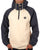 Pretty Green Travis Colourblock Smock Stone