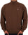 Benetton Quarter Zip Sweatshirt Brown