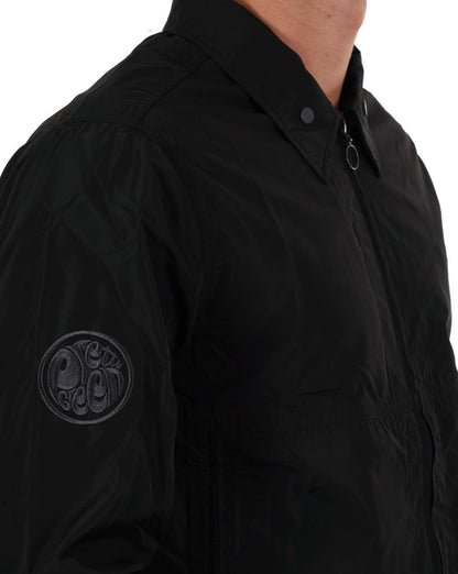 Pretty Green Porter Überhemd Schwarz