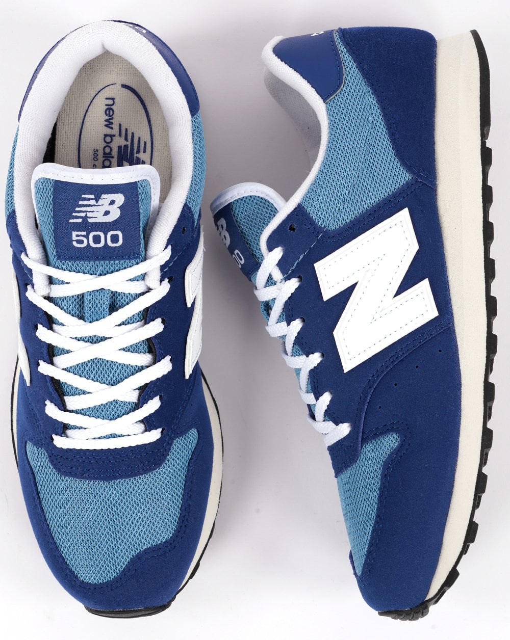 New Balance 500 Trainer Blau