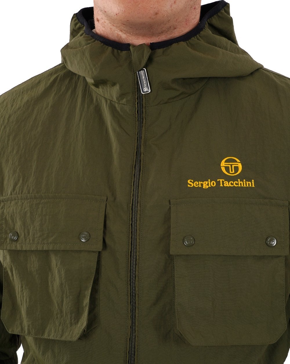 Sergio Tacchini Terrace Pocket Jacke Oliv