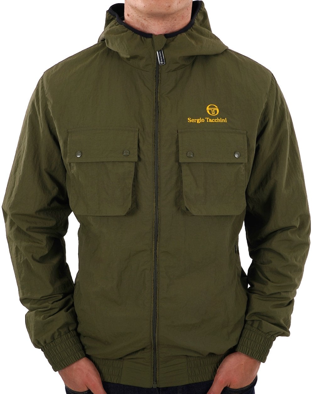Sergio Tacchini Terrace Pocket Jacke Oliv