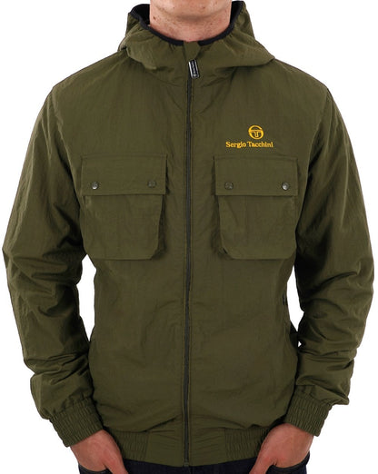 Sergio Tacchini Terrace Pocket Jacke Oliv
