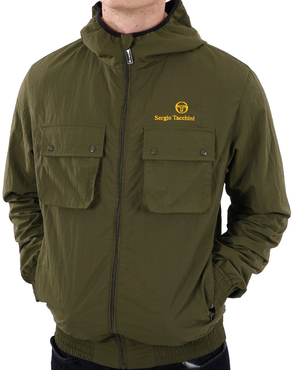 Sergio Tacchini Terrace Pocket Jacke Oliv
