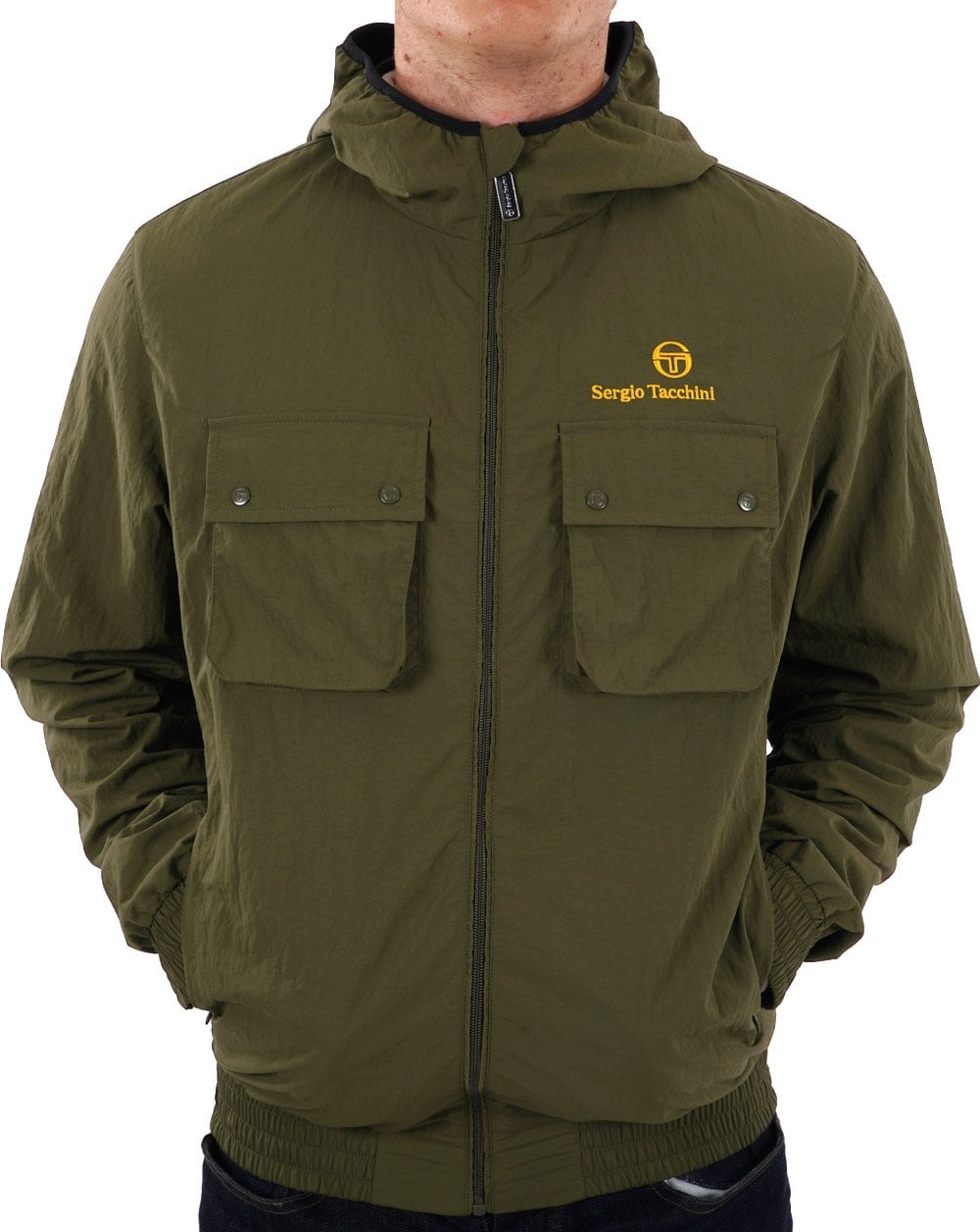 Sergio Tacchini Terrace Pocket Jacke Oliv