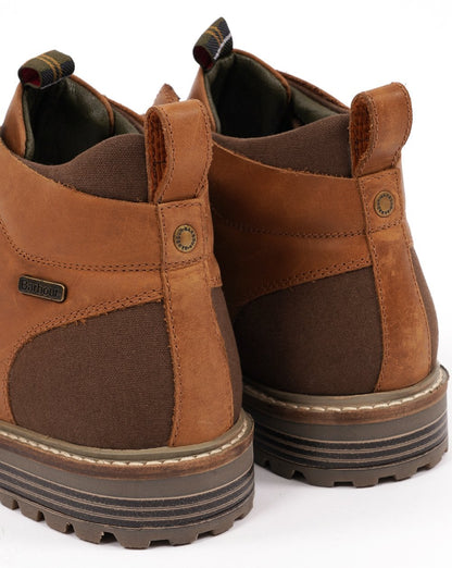 Barbour Quartz Derby-Stiefel in Holzbraun