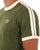 Sergio Tacchini Retro T Shirt Olive Gardenia