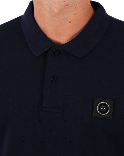 Marshall Artist Siren Poloshirt Marineblau