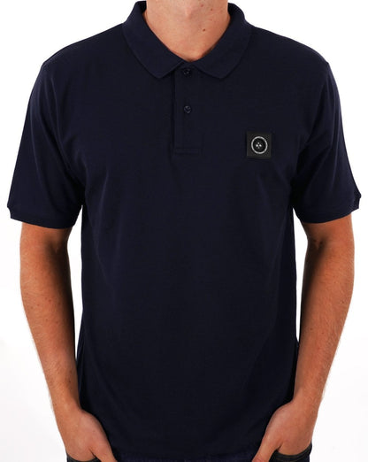 Marshall Artist Siren Poloshirt Marineblau