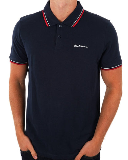 Ben Sherman Poloshirt Marineblau