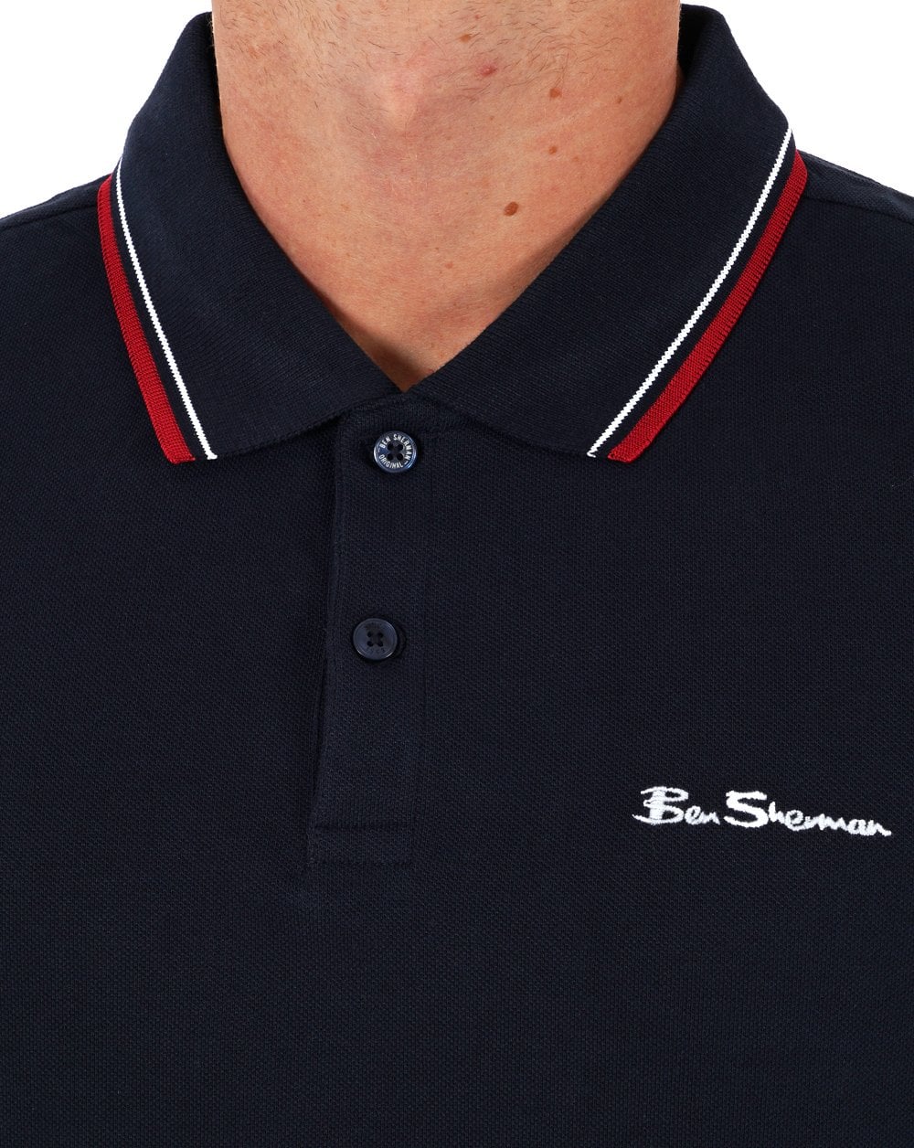 Ben Sherman Poloshirt Marineblau