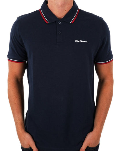 Ben Sherman Poloshirt Marineblau
