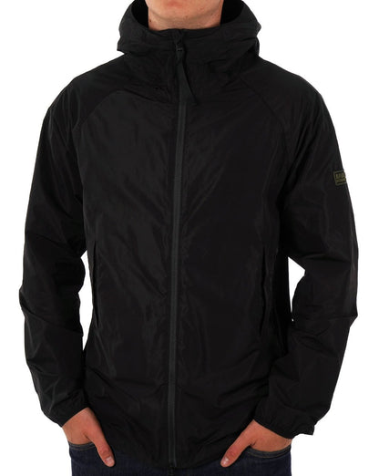 Barbour International Porter Wasserfeste Jacke Schwarz