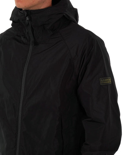 Barbour International Porter Wasserfeste Jacke Schwarz