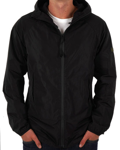 Barbour International Porter Wasserfeste Jacke Schwarz