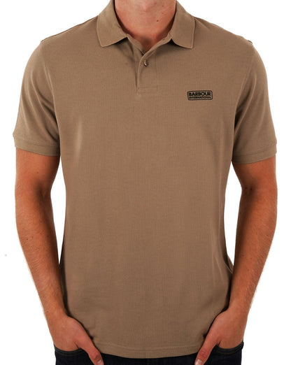 Barbour International Essential Poloshirt Timberwolf