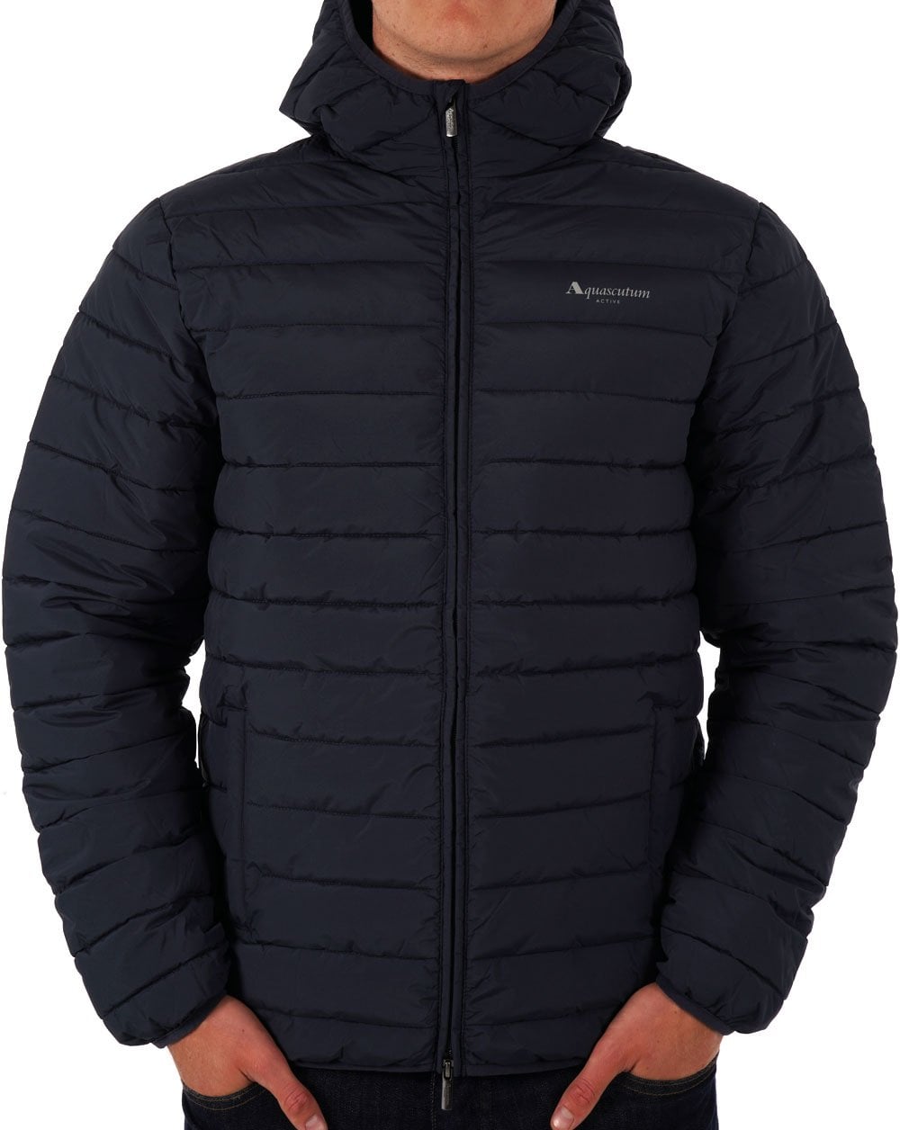Aquascutum Wattierte Jacke Marineblau