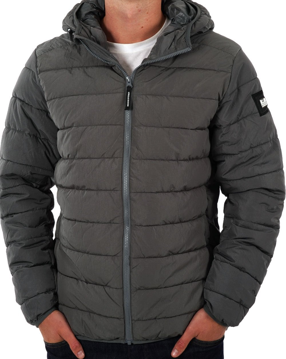 Weekend Offender La Guardia Wattierte Jacke Zink
