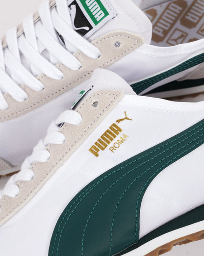 Puma Roma Sneaker Weiß Grün Exklusiv