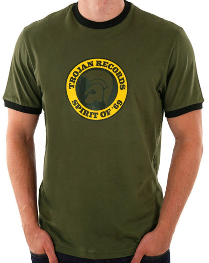 Trojan Spirit Of 69 T-Shirt Armeegrün