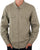 Pretty Green Armstrong Zip Overshirt Khaki
