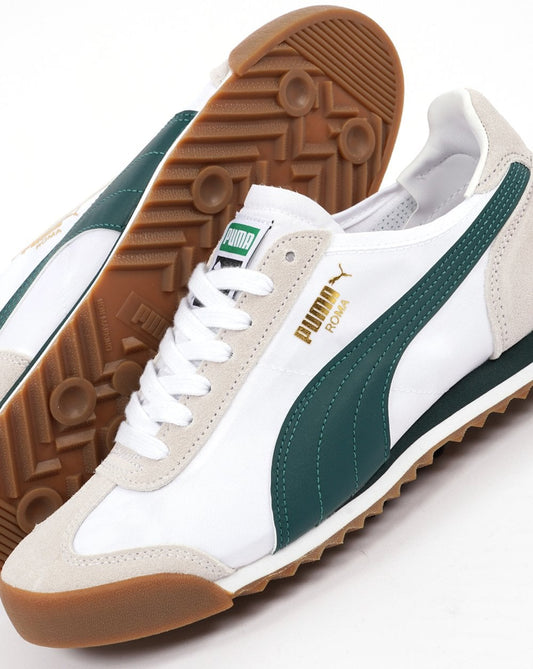 Puma Roma Sneaker Weiß Grün Exklusiv