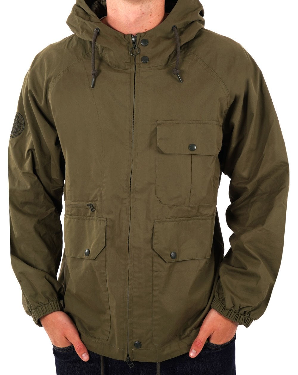 Pretty Green Walker Jacke Khaki Grün