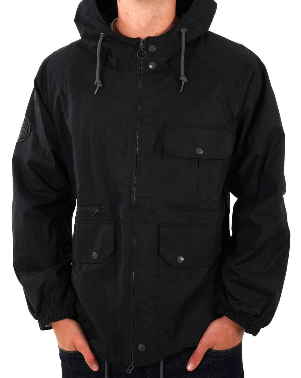 Pretty Green Walker Jacke Schwarz