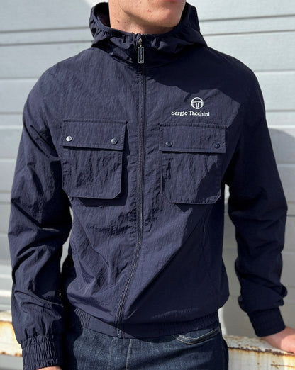 Sergio Tacchini Terrace Pocket Jacke Marineblau